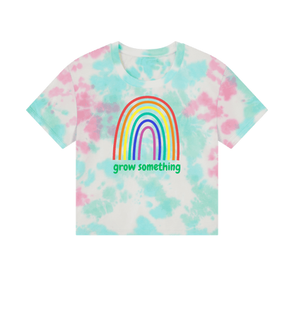 Pastel Tie Dye Printed T-shirt Front