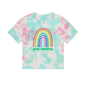 Pastel Tie Dye Printed T-shirt Front
