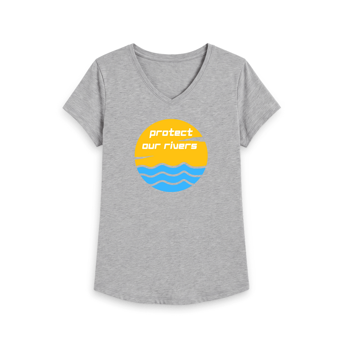 Athletic Grey Printed T-shirt Front